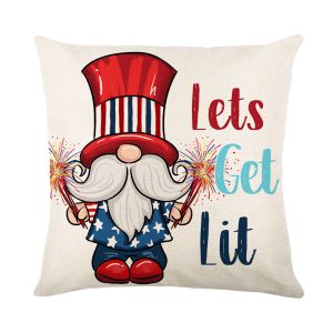 Throw Pillows Covers Pillow Case USA Pattern Cushion Case