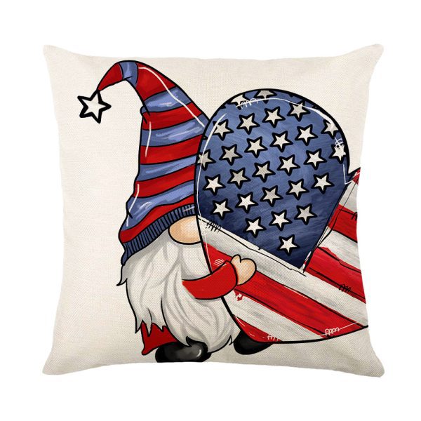 Throw Pillow Covers Independence Day Throw Pillow Case