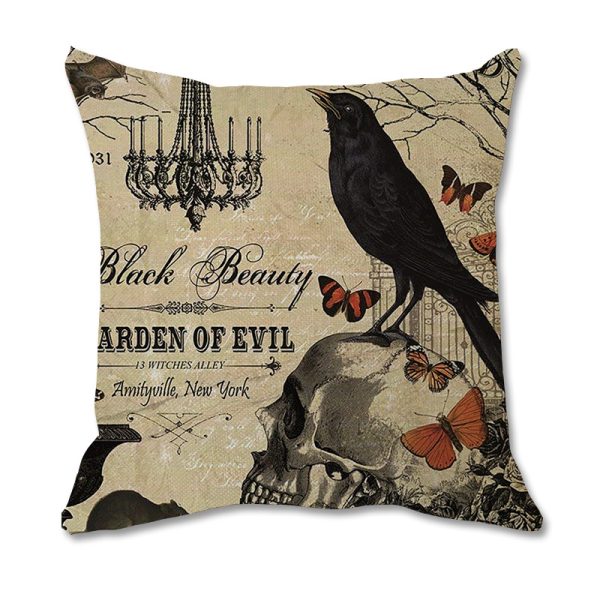 Owl Pattern Throw Pillow Covers