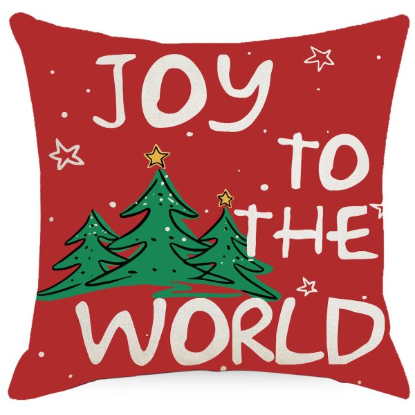 Christmas Throw Pillows Covers Hello Winter Cushion Case