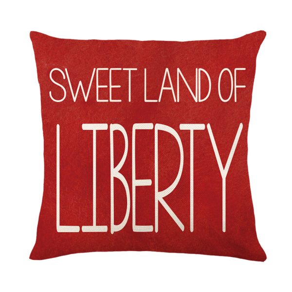 Throw Pillow Covers Independence Day Throw Pillow Case