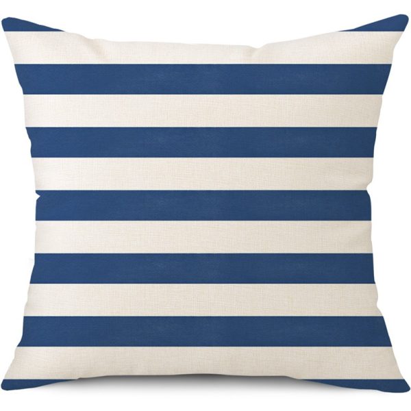 Pillow Case Blue Star Throw Pillow Covers