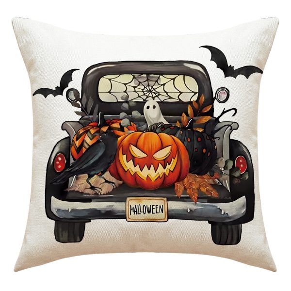 Truck Pattern Throw Pillow Covers