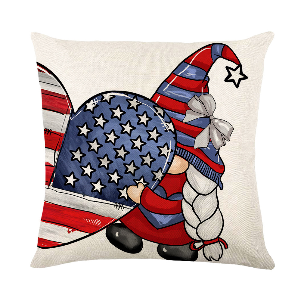 Throw Pillow Covers Independence Day Throw Pillow Case