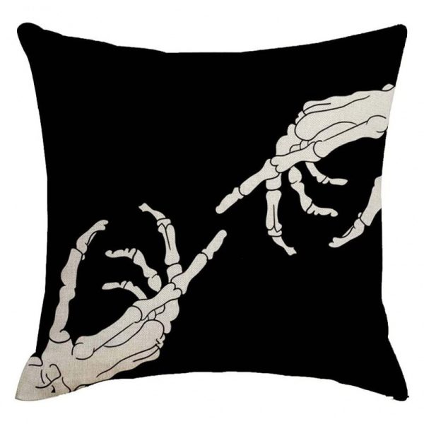 Halloween Smile Face Throw Pillow Covers