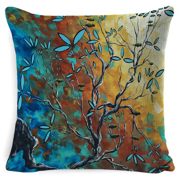 Throw Pillow Covers Sun Flowers