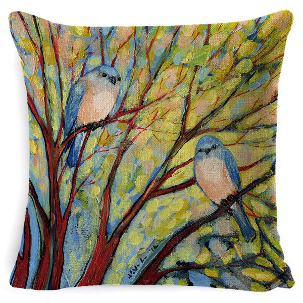 Throw Pillow Covers Sun Flowers