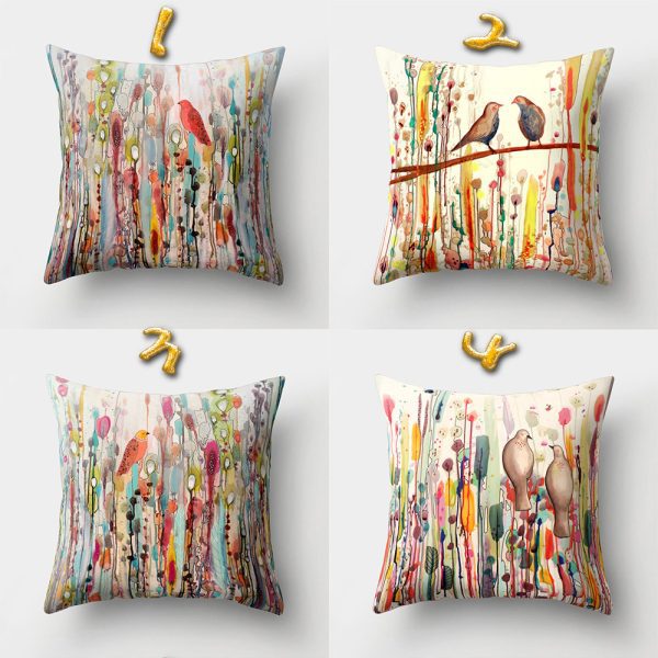 Bird Pillow Covers