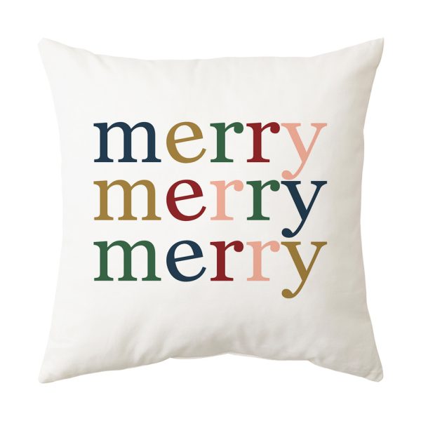 Merry Christmas Nutcracker Throw Pillow Covers