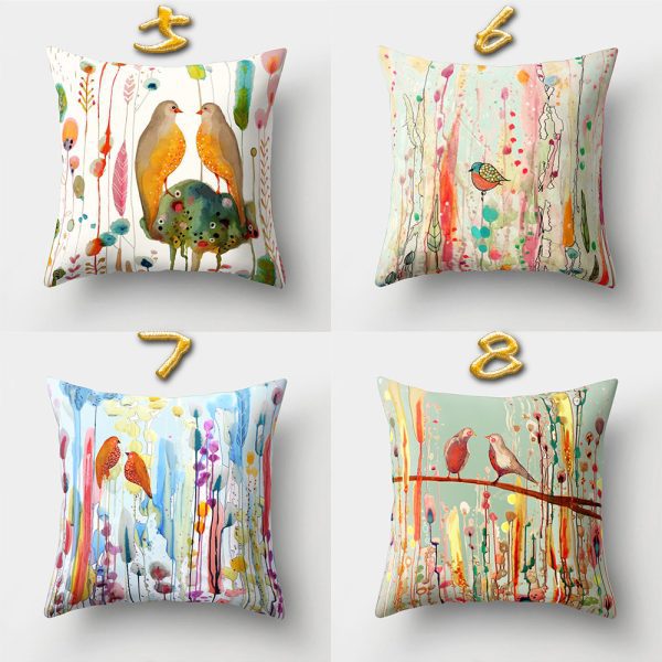 Bird Pillow Covers