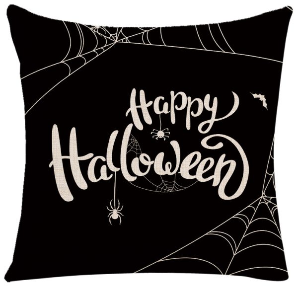 Black Spider Webs Pillow Cases