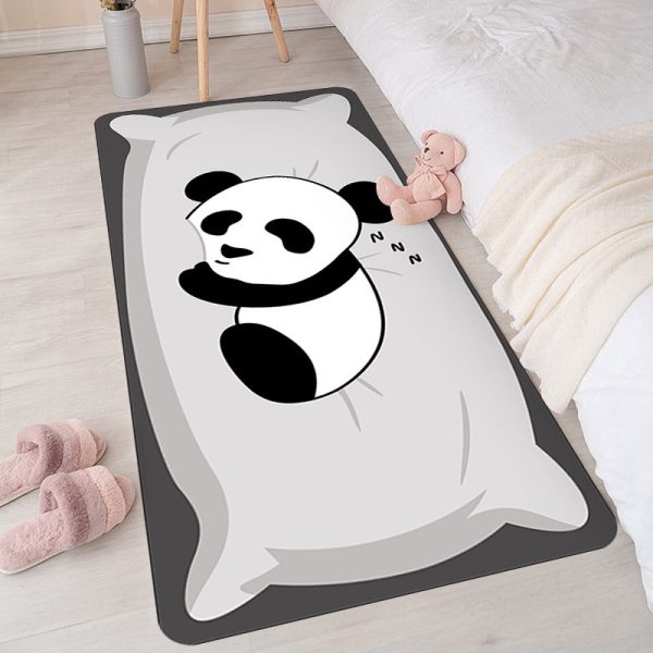 Cartoon non-slip soft and cute animals kids rug