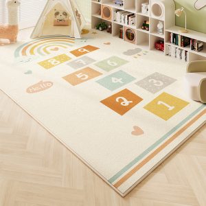 Baby crawling game mat skin-friendly wear-resistant dirt-resistant kids rug