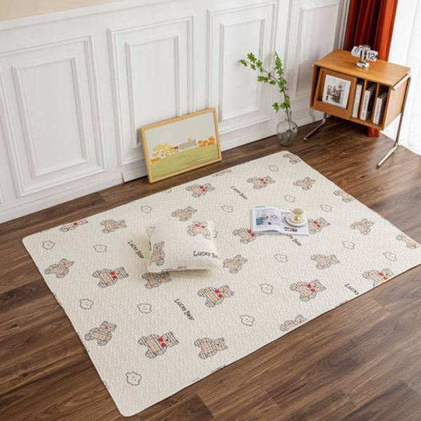 Cartoon Dinosaur Pure Cotton Dirt-resistant Children's Crawling Carpet