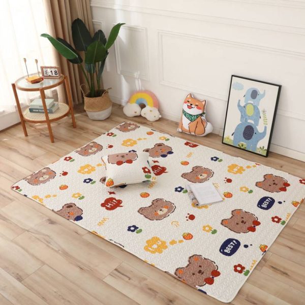 Cartoon Dinosaur Pure Cotton Dirt-resistant Children's Crawling Carpet