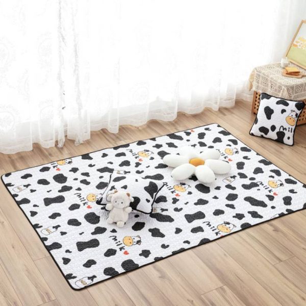 Cow thickened non-slip children's crawling carpet