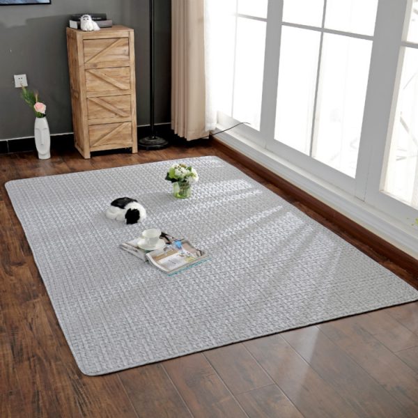 Simple pure cotton skin-friendly soft really dense non-slip children's crawling mat