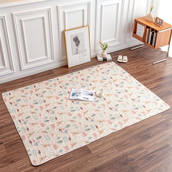 Nordic style cartoon animal collection pure cotton children's crawling mat