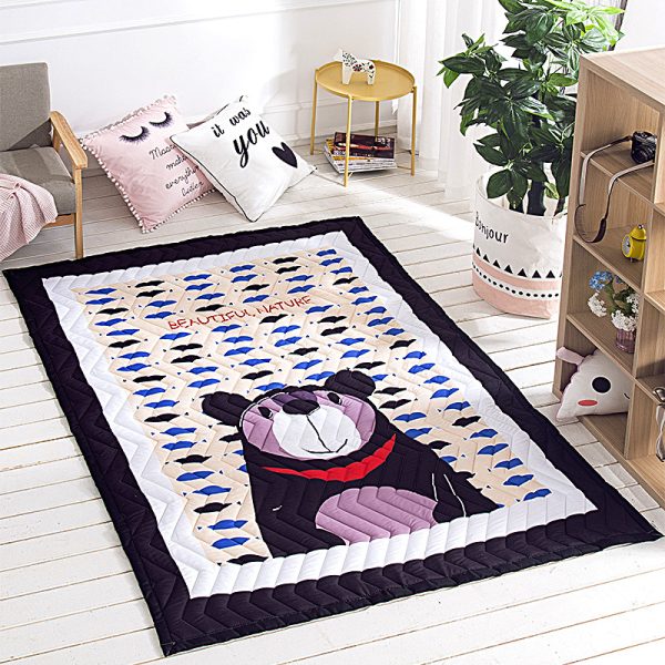 Thick cotton animation dinosaur pattern baby crawling carpet