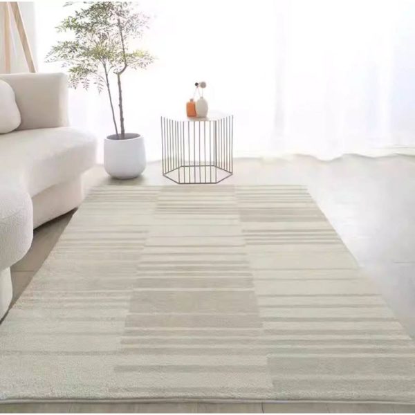 Artistic Abstract Living Room rug Machine Washable Non-Slip Soft Smudge-Proof Non-Shedding