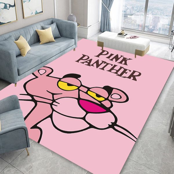 Ins style cartoon printing non-slip thickened living room carpet