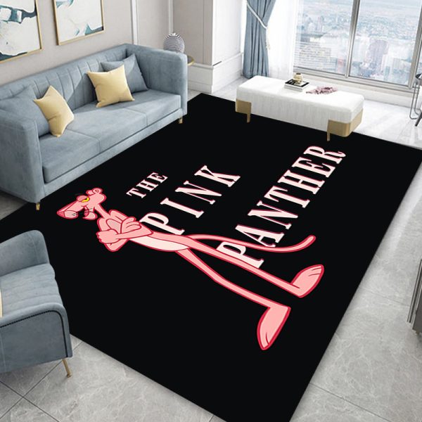 Ins style cartoon printing non-slip thickened living room carpet