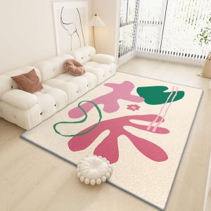 Abstract Garden Childlike Cashmere Living Room Rug