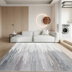 Nordic light luxury advanced modern minimalist living room carpet