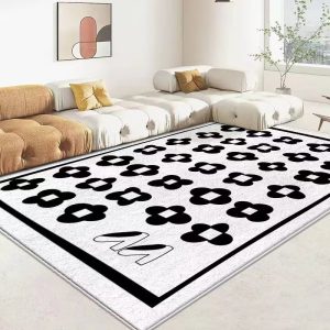 Small fresh warm simple living room carpet