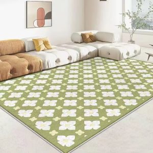 Small fresh warm simple living room carpet