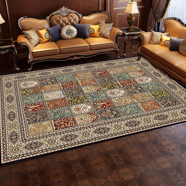 American light luxury pastoral retro Persian living room rug