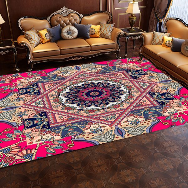 American light luxury pastoral retro Persian living room rug