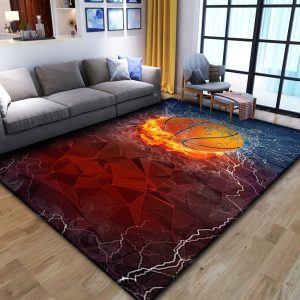 Ruffian Eminem 3D visual three-dimensional living room carpet