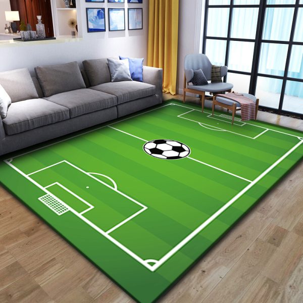 Ruffian Eminem 3D visual three-dimensional living room carpet