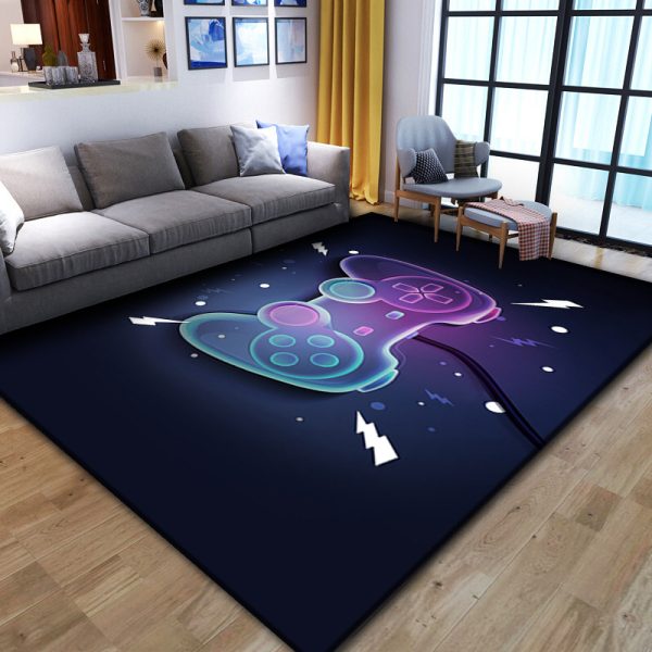 Ruffian Eminem 3D visual three-dimensional living room carpet