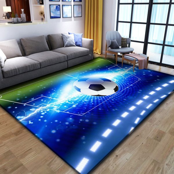 Ruffian Eminem 3D visual three-dimensional living room carpet