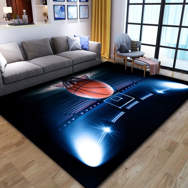 Ruffian Eminem 3D visual three-dimensional living room carpet