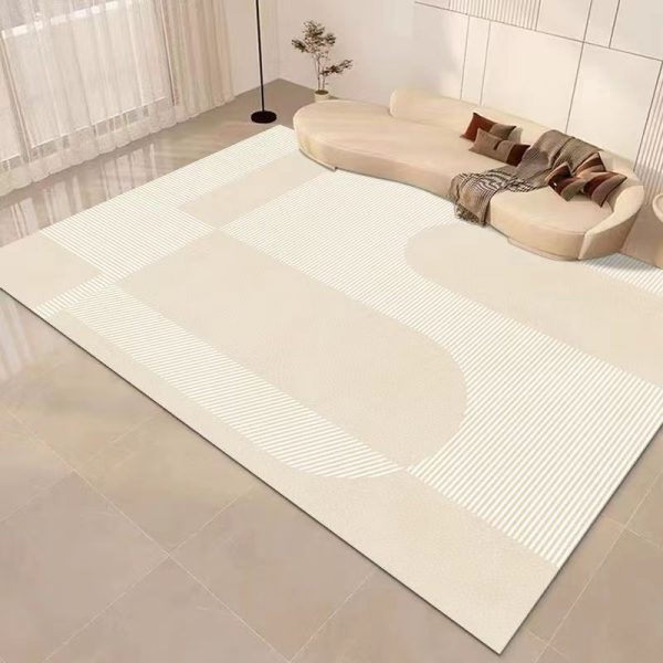 Simple healing warm water-proof PVC living room carpet