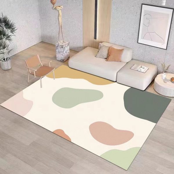 Simple healing warm water-proof PVC living room carpet