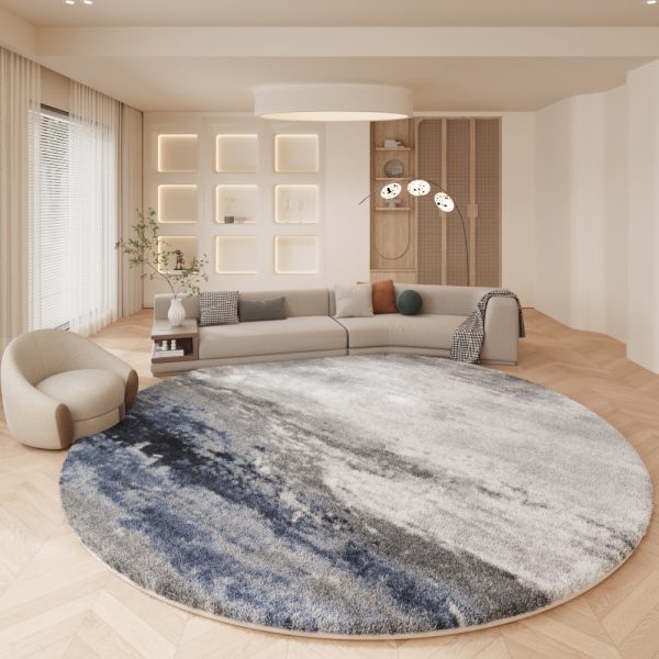 Nordic simple line geometric living room carpet non-slip soft