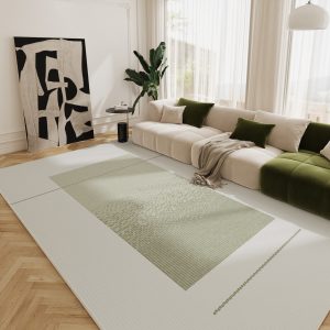French fresh green simple mountain color living room carpet