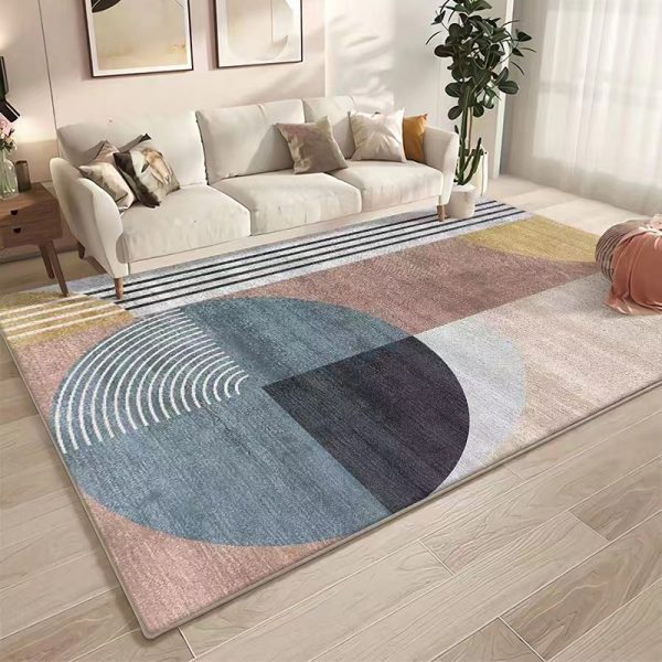 Fashion light luxury boutique non-slip absorbent living room carpet