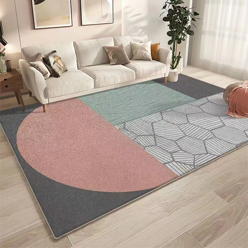 Fashion light luxury boutique non-slip absorbent living room carpet