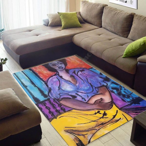 American fashion 3D digital personalized printing comfortable living room rug