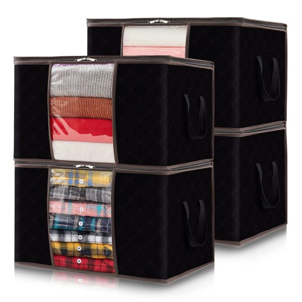 6 Pack Closet Organizers Large Storage Bags