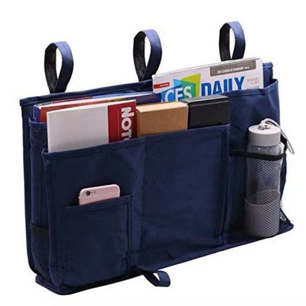 Bedside Caddy Hanging Organizer Storage Bag