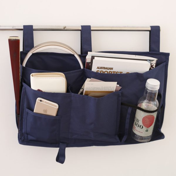 Bedside Caddy Hanging Organizer Storage Bag