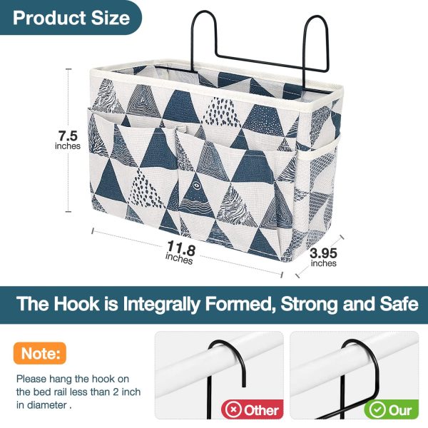 Hanging Bedside Caddy Storage Bag