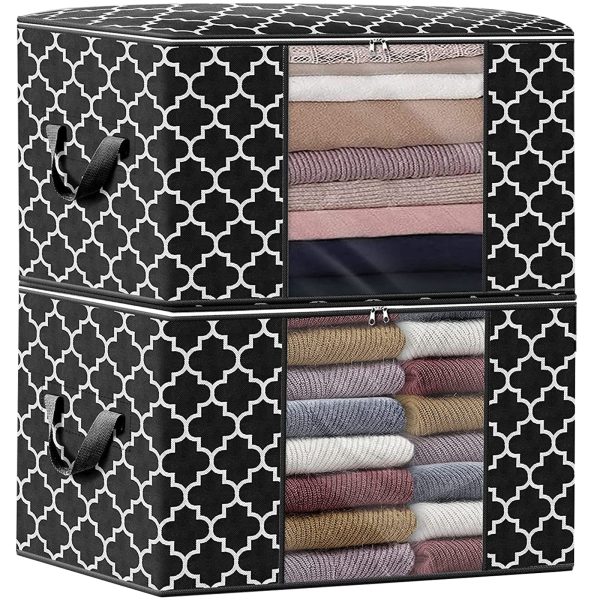 3 Pack Large Blanket Organization Storage Bags