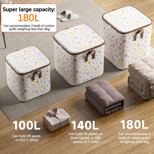 Large Capacity Foldable Clothes Storage Bag